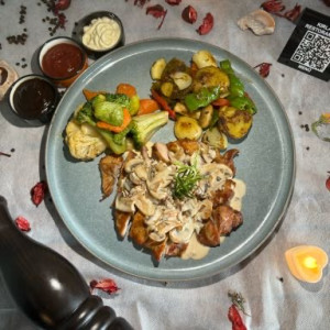Mushroom Chicken (Mantarlı Tavuk)