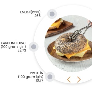 Üç Peynirli Bagel Sandviç