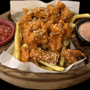 Acı Mayonezli Tavuk Parçaları