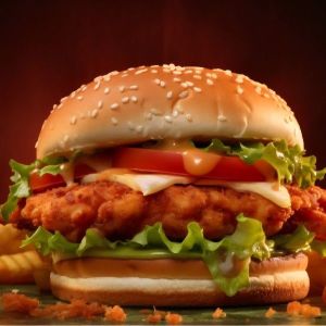 CHİCKEN CHEDDAR BURGER