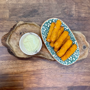 Ev Yapımı Mozarella Sticks