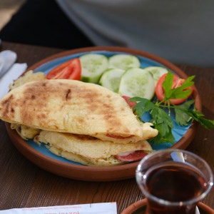 Bazlama Karışık Tost
