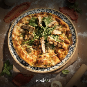 BARBEKÜ TAVUKLU PİZZA