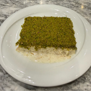 Sütlü Fıstıklı Kadayıf