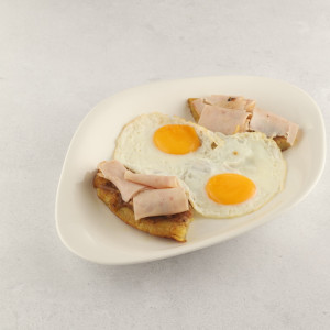 İsviçre Usulü Röşti Patates ve Yumurta 857 cal