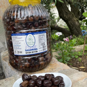 Salamura Siyah Gemlik Zeytin 4 kg
