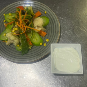 Haşlanmış Sebze Tabağı