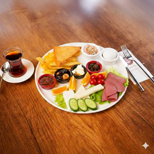 Tek Kişilik Kahvaltı Tabağı