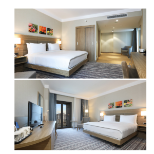 Modern Konforlu Şık Tasarımlı Odalar