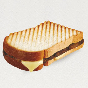 Kavurma Kaşarlı Tost