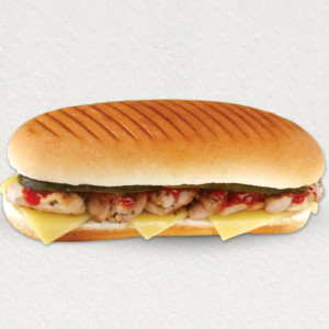 Tavuk Kaşarlı Sandviç