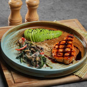 Izgara Somon Teriyaki