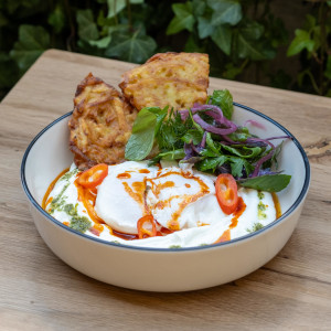 Röşti Patates İle Çılbır