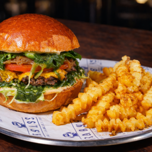 PESTO ROCKET BURGER