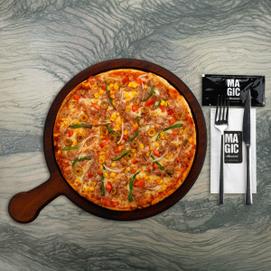 Ton Balıklı Pizza Orta Boy