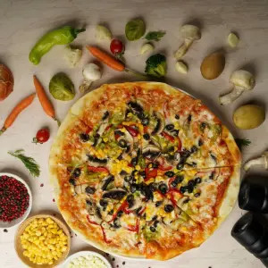 Vejeteryan Pizza