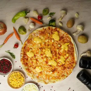 Dört Peynirli Pizza