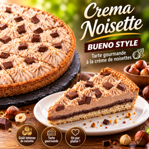 Tarte Gourmande Noisette