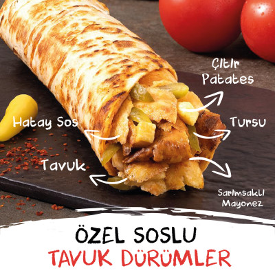 Tavuk Dürümler