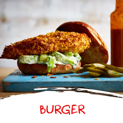 Fried Chicken Burger