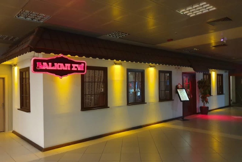 Menu of balkan evi