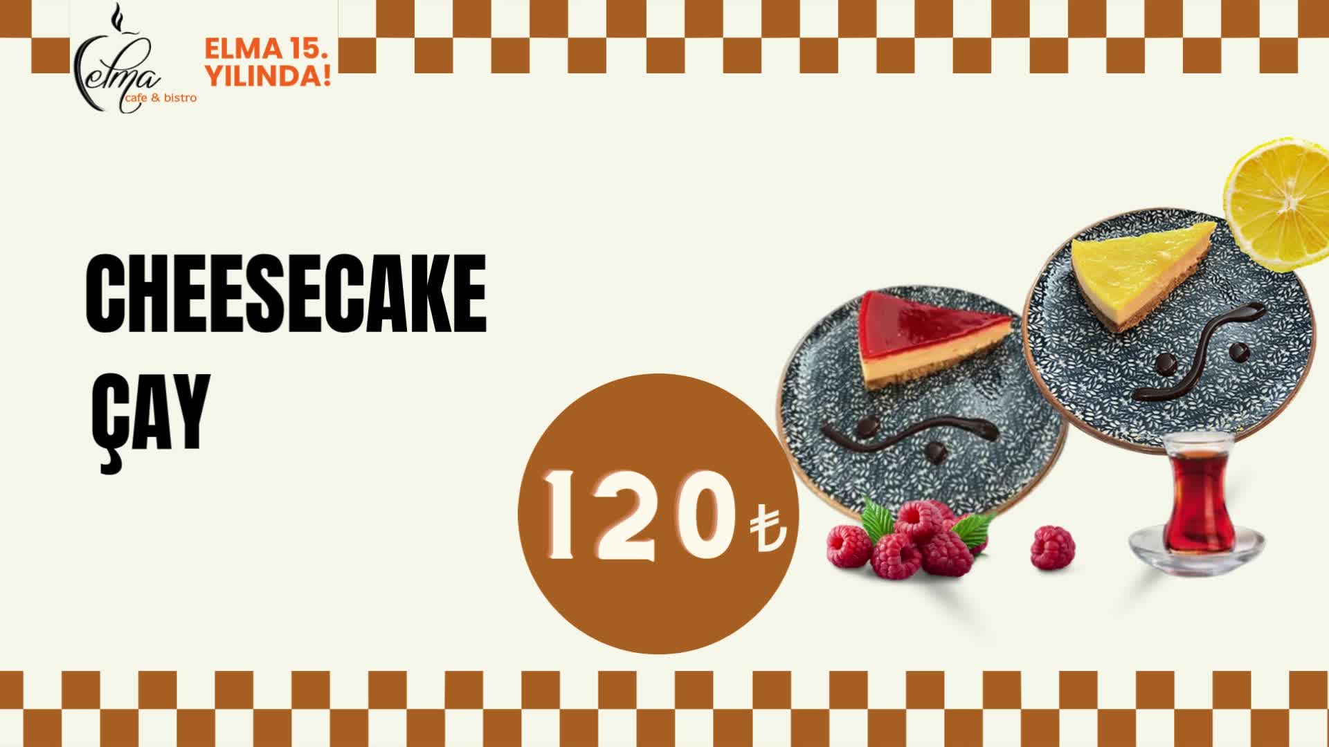Cheesecake + Çay