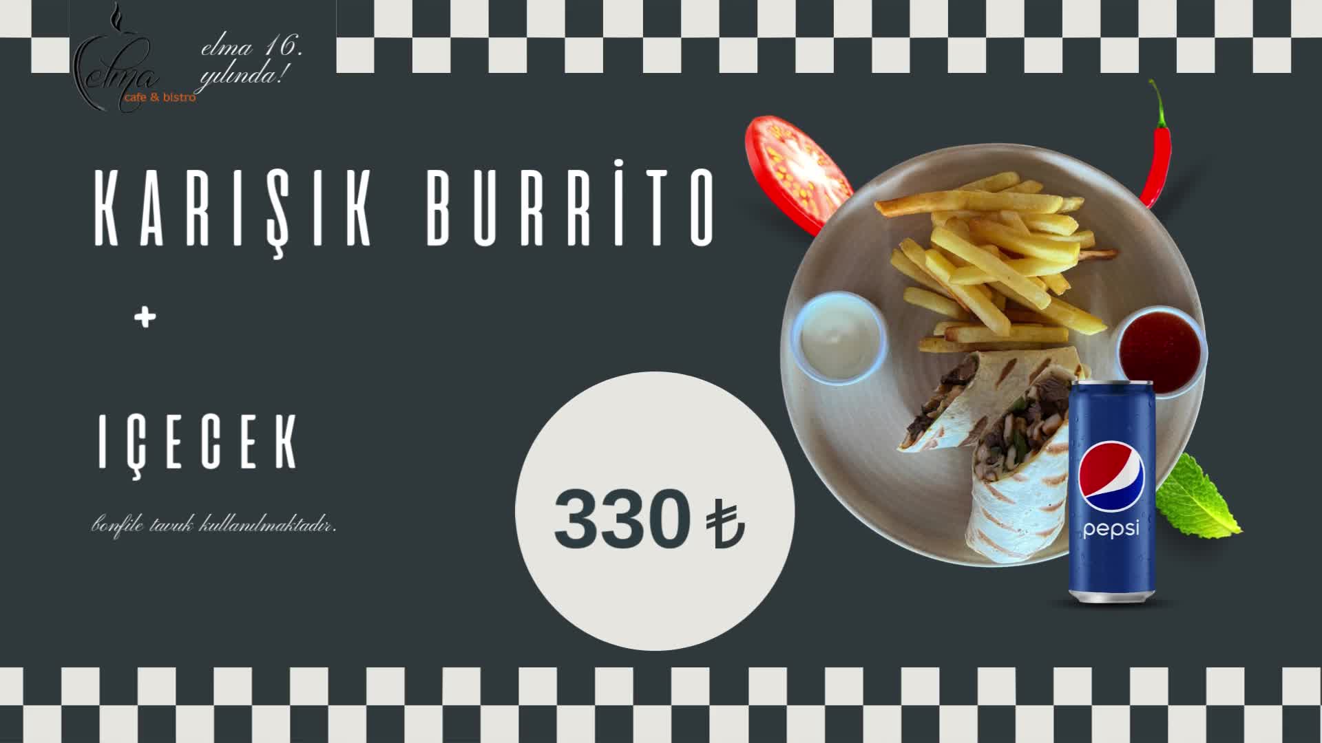 Karışık Brittos + İçecek