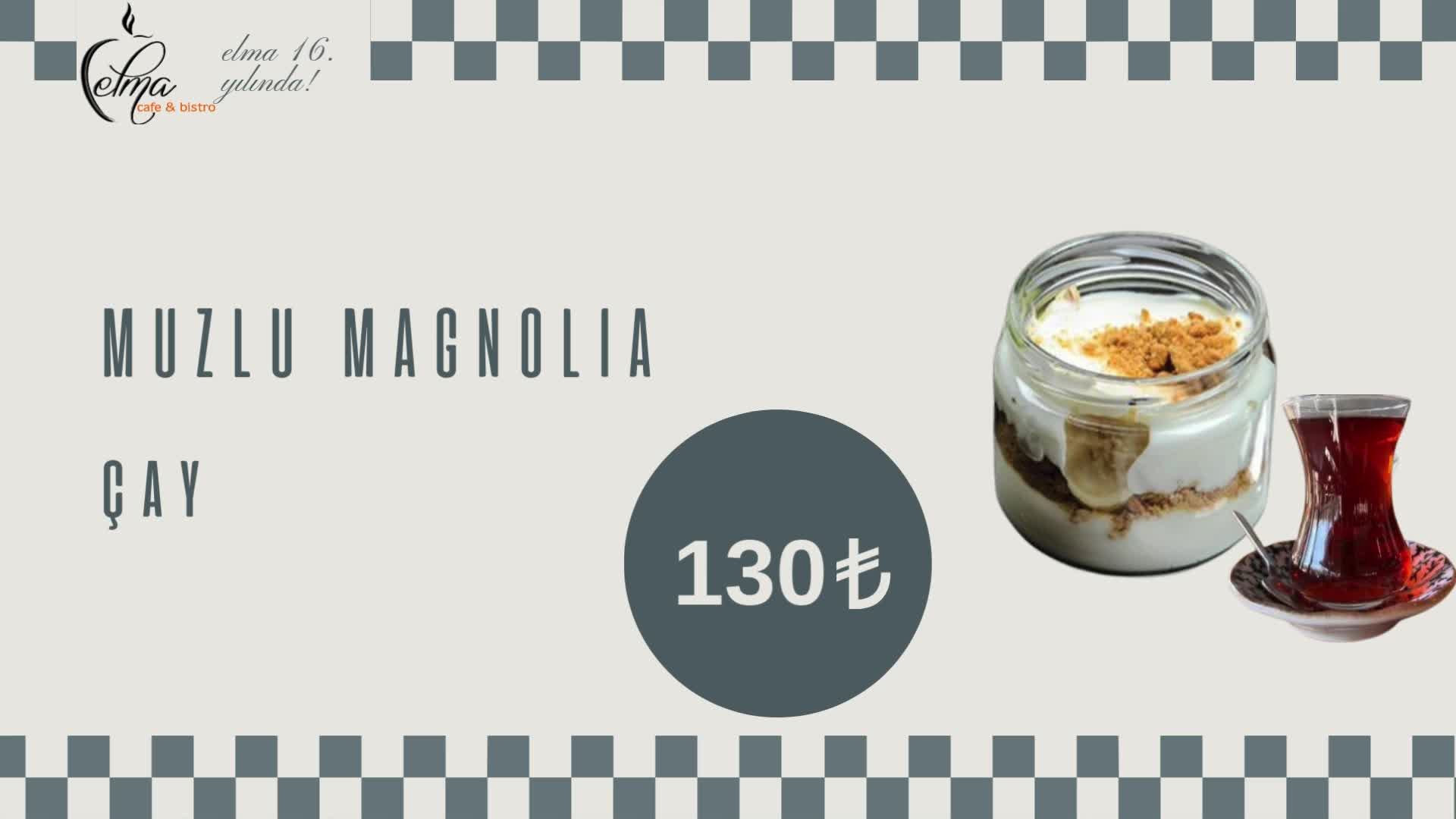 Muzlu Magnolia + Çay