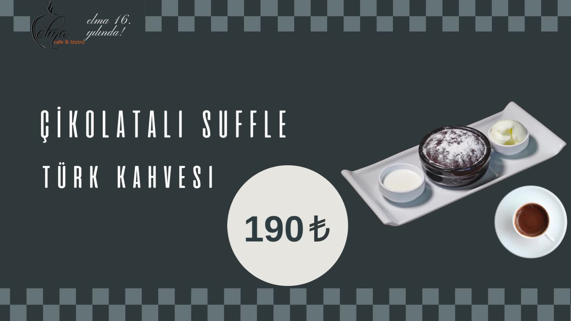 Sufle + Türk Kahvesi