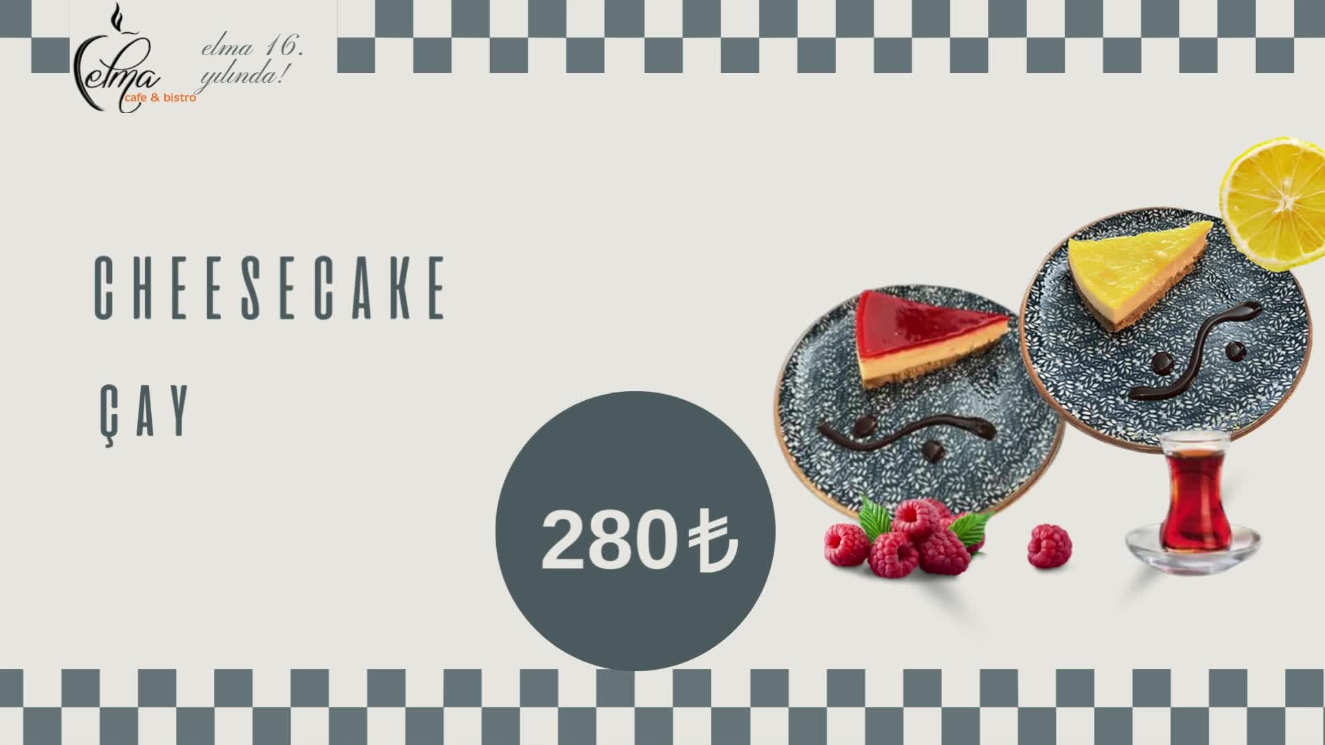 Cheesecake + Çay