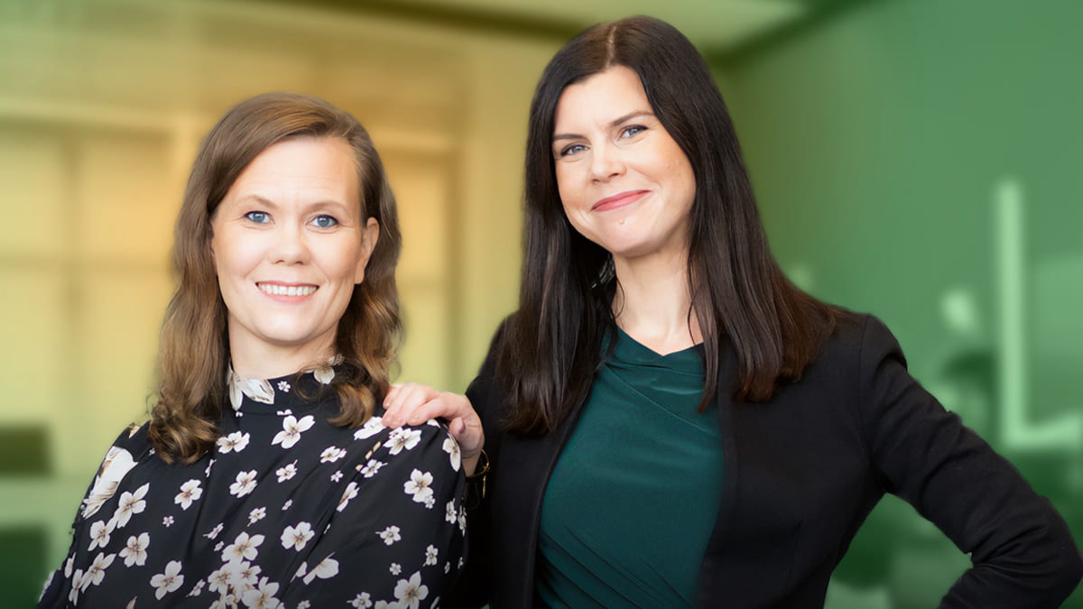 Krista Turunen ja Katariina Tirri