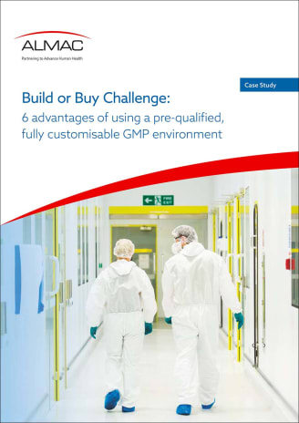 Build or Buy Challenge: 6 advantages of using a pre-qualified, fully customisable GMP environment
