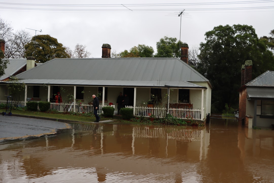 flooded home asbestos