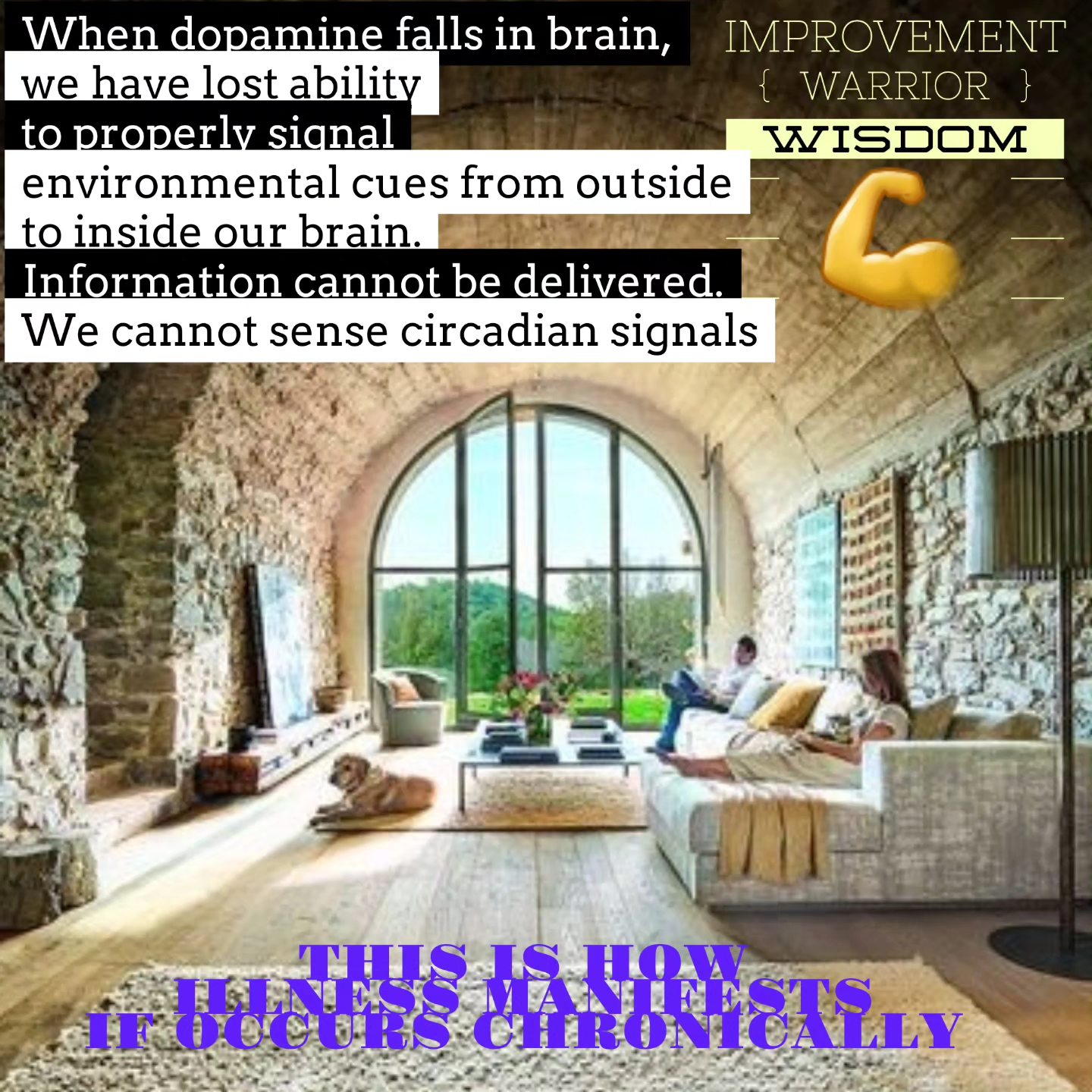 Dopamine is needed to sense the enviornment signals to cue our mitochondria for health. Jason Yun 
