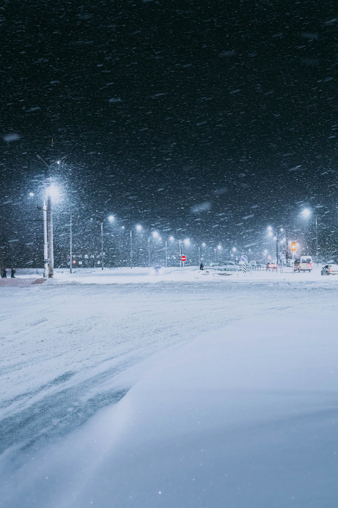 Blizzard, snowstorm
