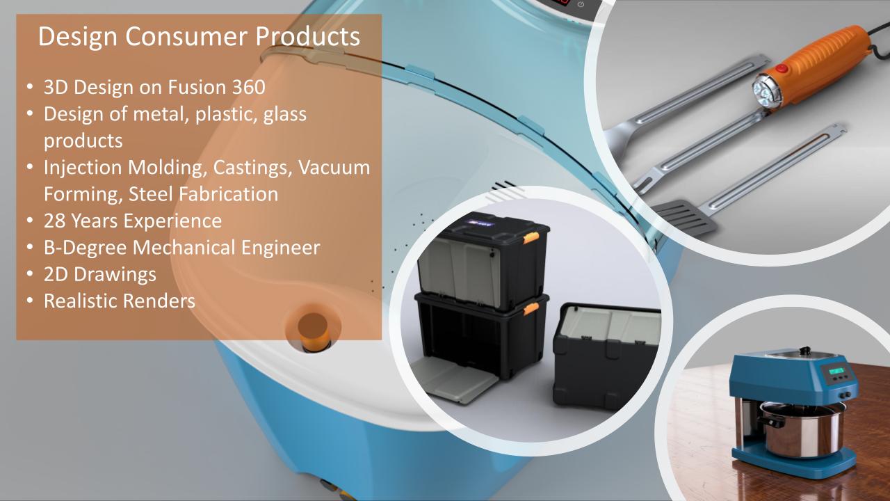 Design for manufacture - consumer products