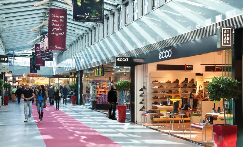 Centro commerciale “Rathausgalerien” di Innsbruck