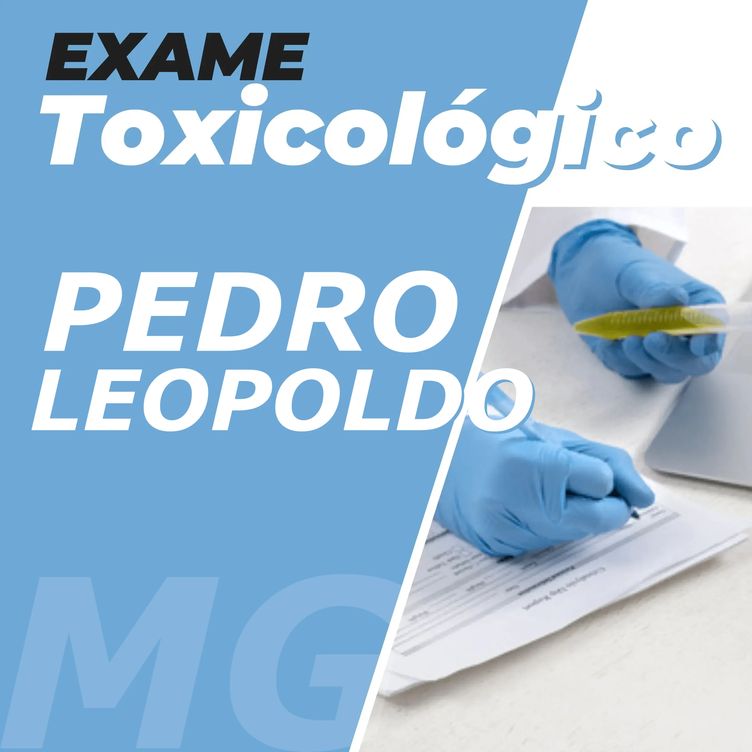Exame Toxicológico em Pedro Leopoldo / MG