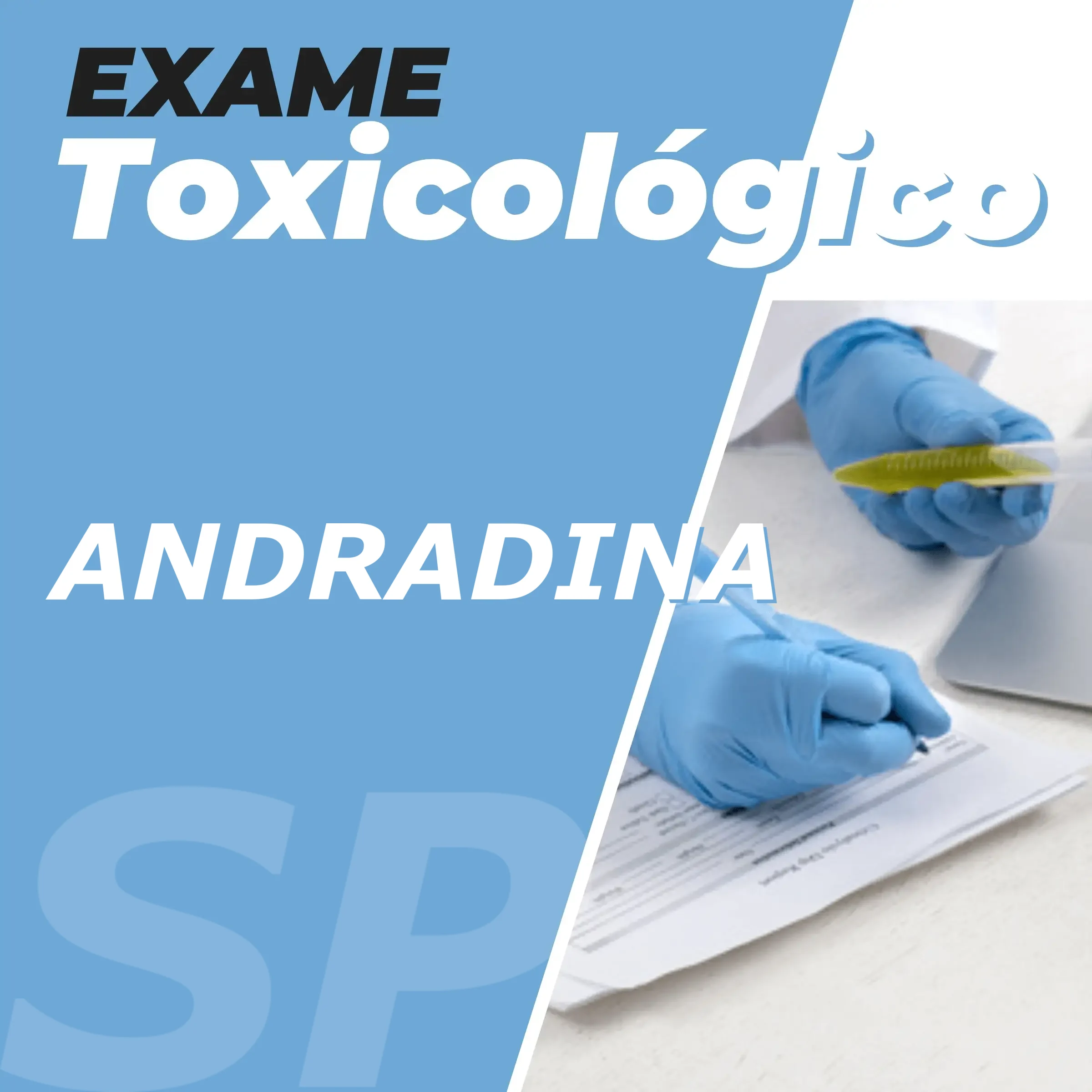 Exame Toxicológico em Andradina / SP