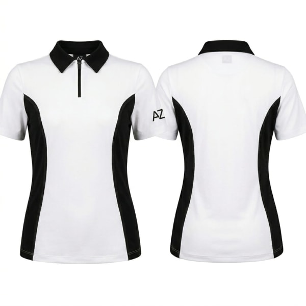 Women’s Color Block Polo Shirt