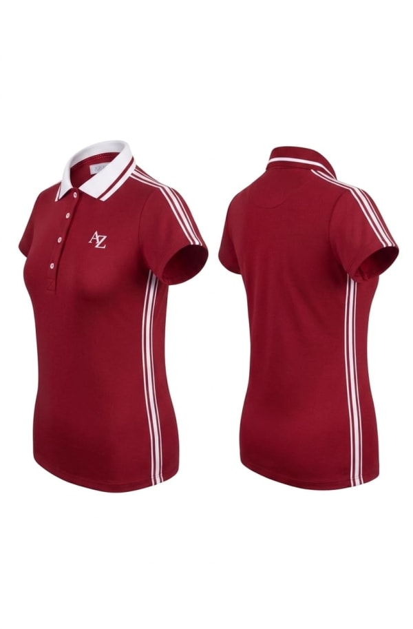 Women’s Color Block Polo Shirt