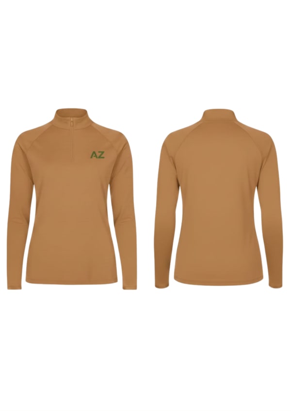 Women’s Half-Zip Longsleeve Shirt