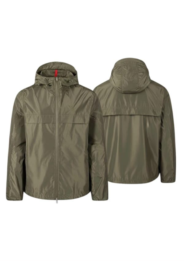 Men’s Lightweight Hooded Windbreaker Jacket