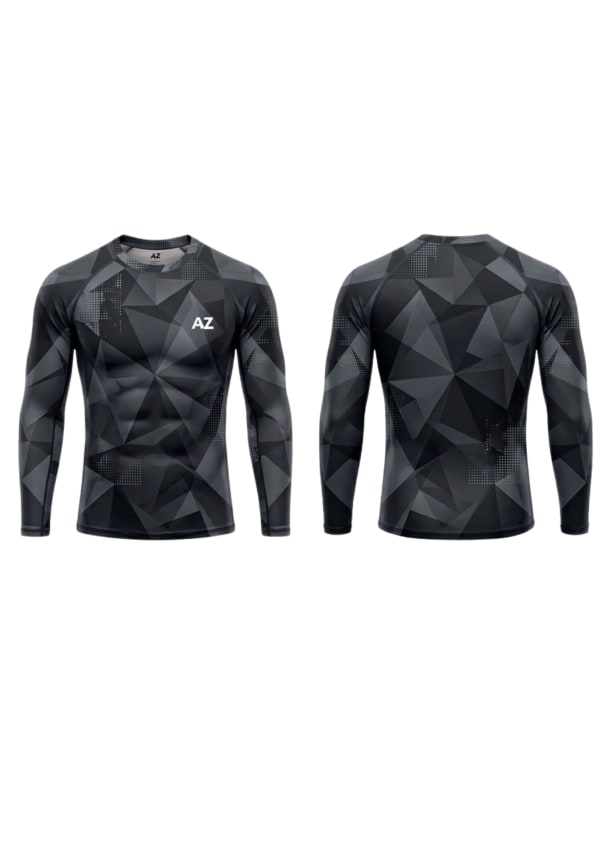 Men’s Long-sleeve Compression Rash Guard