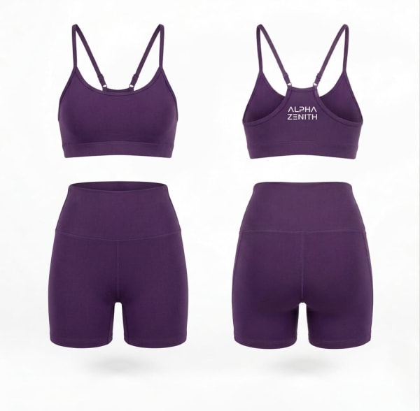 Women’s Sports Bra & Shorts Set