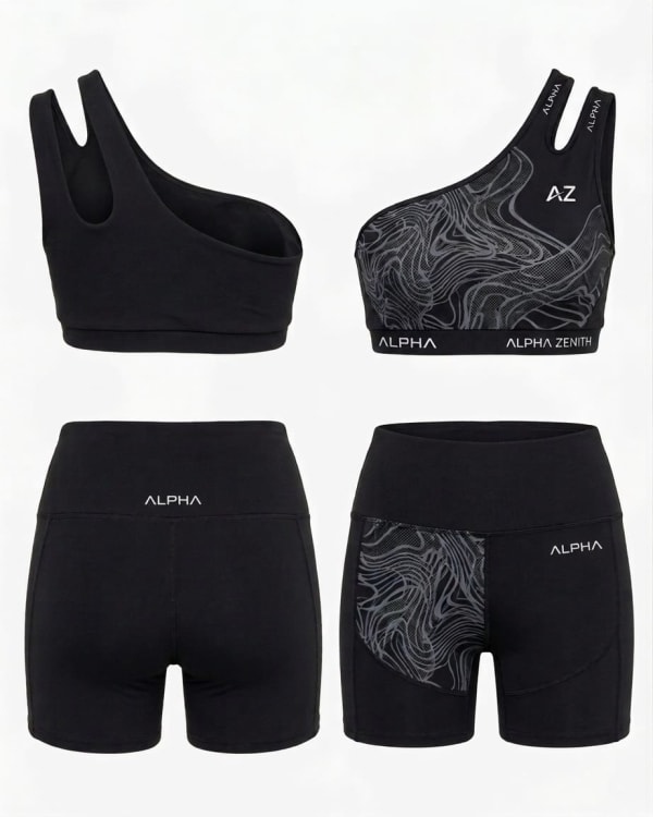 Women’s Sports Bra & Shorts Set