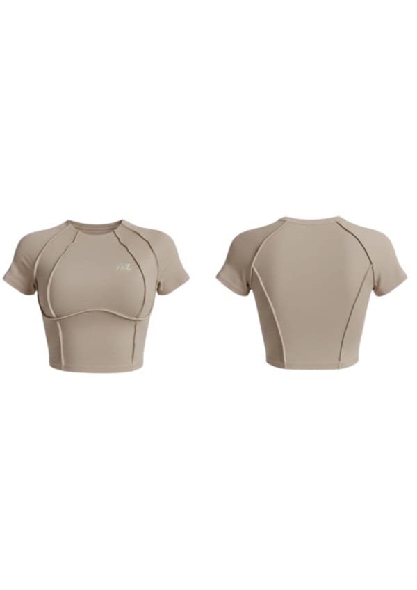 Women’s Contour Stitch Crop Top