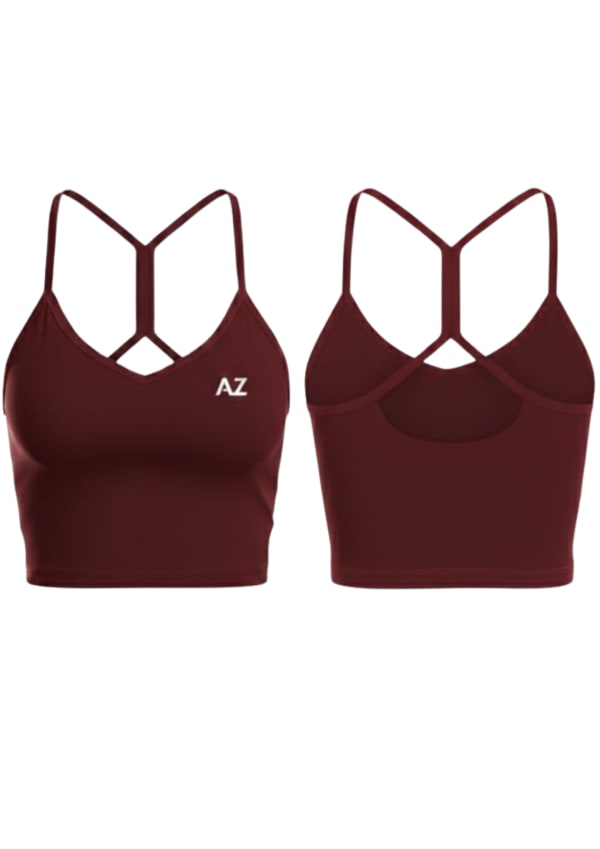 Women’s Racerback Cropped Tank Top