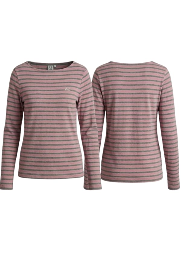 Women’s Striped Boatneck Longsleeves