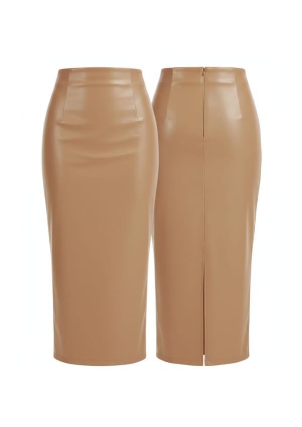 Women’s PU Leather Skirt